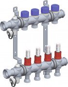 Коллектор для теплого пола TECE TECEfloor 1х3/4 2 контура нержавеющая сталь 77311002