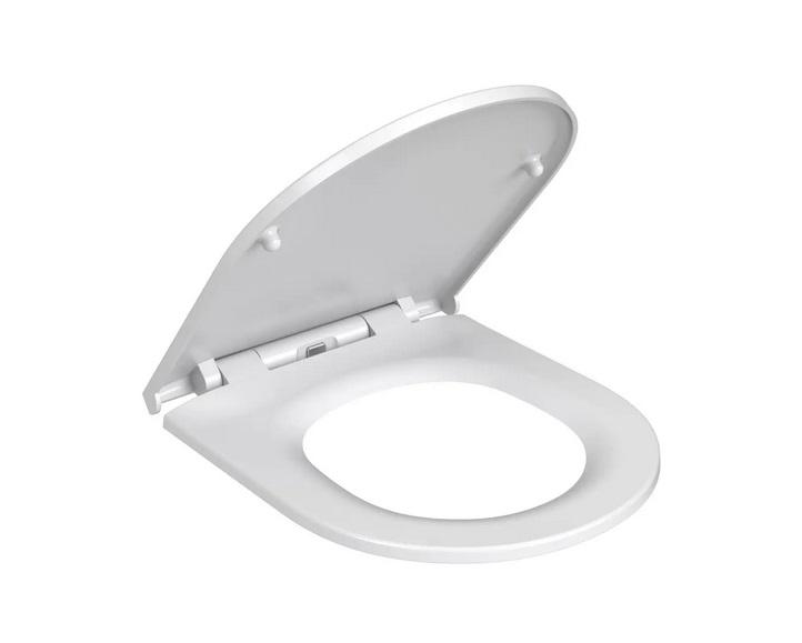 Сидіння з кришкою для унітазу Ravak Optima пластик білий X01683