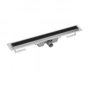 Жолоб водостічний Ravak Runway 750 мм нержавіюча сталь чорний X01750