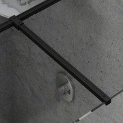 Комплект держателей для душевой кабины Ravak W SET-Uni T-образный черный GWD010003024