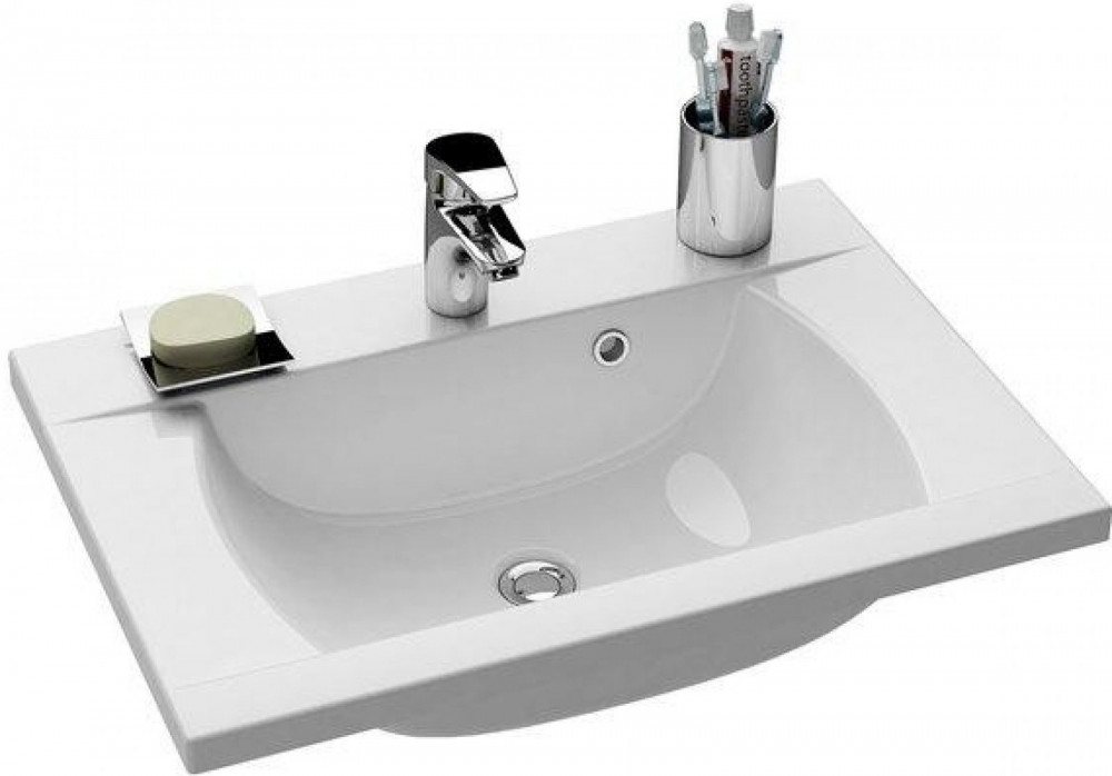 Раковина для ванної Ravak Classic II 70х45 см мармур білий XJX01170000