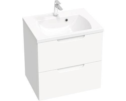 Тумба под раковину Ravak Classic II SD 600 подвесная МДФ белый/белый X000001476