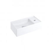 Раковина для ванної кімнати Ravak Veda Slim 40х22 см кераміка білий XJX01240000