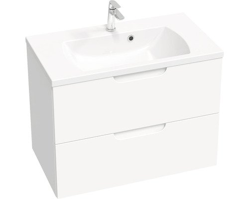 Тумба під раковину Ravak Classic II SD 800 підвісна МДФ білий/білий X000001480