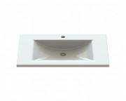 Раковина для ванной Snail Орфей 80х48,5 см литьевой мрамор белый 165/800