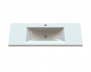 Раковина для ванної Snail Орфей 99х48,5 см ливарний мармур білий 165