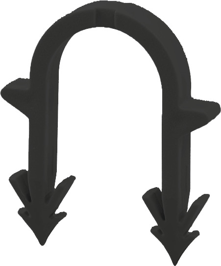 Якорные скобы TECE TECEfloor стандартные 6х40 мм для труб диаметром 14–20 мм  77610019