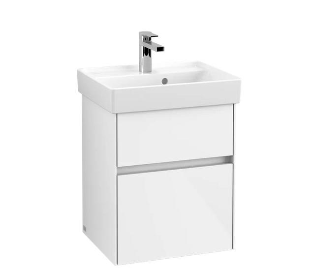 Тумба под раковину Villeroy & Boch Collaro 46х37,4 см ДСП белый матовый C00600MS