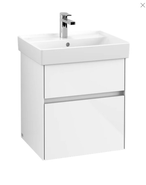 Тумба под раковину Villeroy & Boch Collaro 51х41,4 см ДСП белый матовый C00700MS