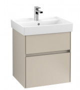 Тумба під раковину Villeroy & Boch Collaro 51х41,4 см ДСП м'який сірий C00700VK