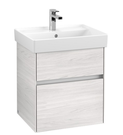 Тумба під раковину Villeroy & Boch Collaro 51х41, 4 см ДСП біле дерево C00700E8