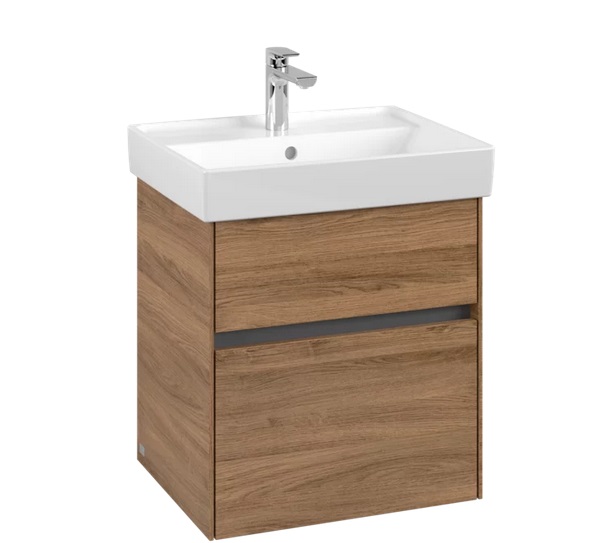 Тумба під раковину Villeroy & Boch Collaro 51х41,4 см ДСП дуб канзас C00700RH