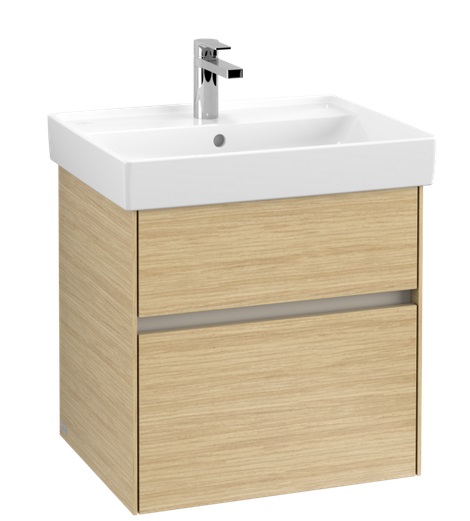 Тумба под раковину Villeroy & Boch Collaro 55,4х44,4 см ДСП северный дуб C00800VJ