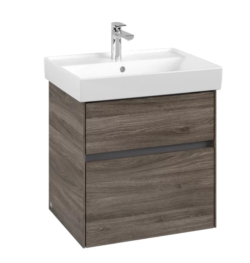 Тумба под раковину Villeroy & Boch Collaro 55,4х44,4 см ДСП каменный дуб C00800RKC00800RK