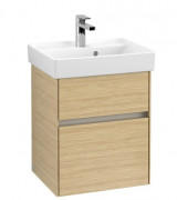 Тумба под раковину Villeroy & Boch Collaro 46х37,4 см ДСП северный дуб C00600VJ