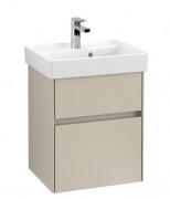 Тумба под раковину Villeroy & Boch Collaro 46х37,4 см ДСП белое дерево C00600E8