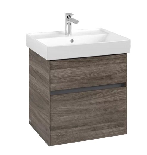 Тумба под раковину Villeroy & Boch Collaro 55,4х44,4 см ДСП каменный дуб C00800RKC00800RK