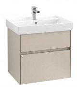 Тумба під раковину Villeroy & Boch Collaro 60,4 х44, 4 см ДСП м'який сірий C00900VK