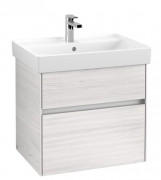 Тумба під раковину Villeroy & Boch Collaro 60,4 х44, 4 см ДСП біле дерево C00900E8