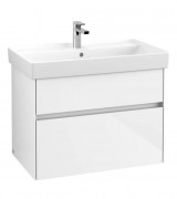 Тумба під раковину Villeroy & Boch Collaro 75,4 х44, 4 см МДФ глянсовий білий C01000DH