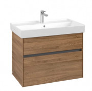 Тумба під раковину Villeroy & Boch Collaro 75,4х44, 4 см ДСП дуб канзас C01000RH