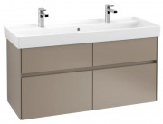 Тумба під раковину Villeroy & Boch Collaro 115,4х44,4 см ДСП сірий трюфель C01200VG