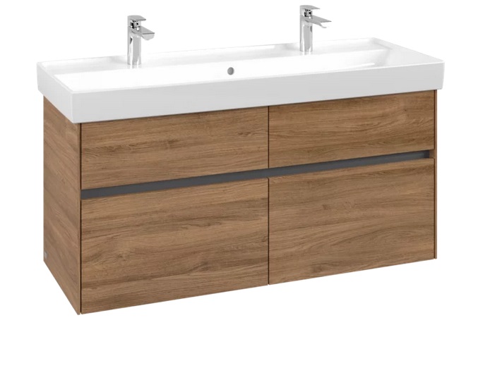 Тумба під раковину Villeroy & Boch Collaro 115,4х44, 4 см ДСП дуб канзас C01200RH