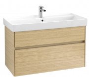 Тумба під раковину Villeroy & Boch Collaro 95,4х44, 4 см ДСП північний дуб C01100VJ