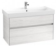 Тумба под раковину Villeroy & Boch Collaro 95,4х44,4 см ДСП белое дерево C01100E8