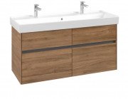 Тумба под раковину Villeroy & Boch Collaro 115,4х44,4 см ДСП дуб канзас C01200RH