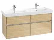 Тумба под раковину Villeroy & Boch Collaro 125,4х44,4 см ДСП северный дуб C01300VJ