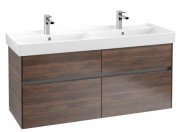 Тумба под раковину Villeroy & Boch Collaro 125,4х44,4 см ДСП дуб аризона C01300VH