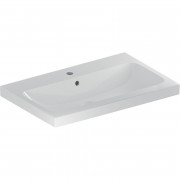 Раковина для ванної Geberit iCon Light 75x48 см з отвором під змішувач білий санфарфор 501.835.00.1