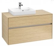 Тумба під раковину Villeroy & Boch Collaro 100х50 см ДСП північний дуб C01400VJ