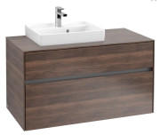 Тумба под раковину Villeroy & Boch Collaro 100х50 см ДСП дуб аризона C01400VH