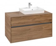 Тумба под раковину Villeroy & Boch Collaro 100х50 см ДСП дуб канзас C01500RH