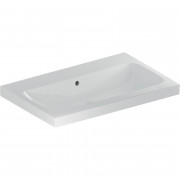 Раковина для ванной Geberit iCon Light 75x48 см без отверстия под смеситель санфарфор белый 501.835.00.3