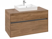 Тумба під раковину Villeroy & Boch Collaro 100х50 см ДСП дуб канзас C01600RH