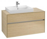Тумба під раковину Villeroy & Boch Collaro 100х50 см ДСП північний дуб C01700VJ