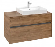 Тумба під раковину Villeroy & Boch Collaro 100х50 см ДСП дуб канзас C01800RH