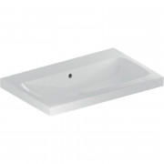 Раковина для ванной Geberit iCon Light 75x48 см без отверстия под смеситель санфарфор белый 501.835.00.3