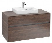 Тумба під раковину Villeroy & Boch Collaro 100х50 см ДСП дуб аризона C01600VH