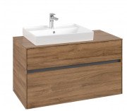 Тумба під раковину Villeroy & Boch Collaro 100х50 см ДСП дуб канзас C01700RH