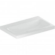 Раковина для ванной Geberit iCon Light 75x48 см без отверстия под смеситель санфарфор белый 501.835.00.7