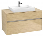 Тумба під раковину Villeroy & Boch Collaro 100х50 см ДСП північний дуб C01900VJ