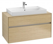 Тумба під раковину Villeroy & Boch Collaro 100х50 см ДСП північний дуб C02000VJ