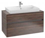 Тумба под раковину Villeroy & Boch Collaro 100х50 см ДСП дуб аризона C02000VH