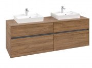 Тумба під раковину Villeroy & Boch Collaro 160х50 см ДСП дуб канзас C02100RH