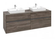 Тумба под раковину Villeroy & Boch Collaro 160х50 см ДСП каменный дуб C02100RK