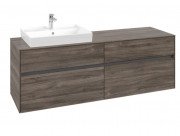 Тумба под раковину Villeroy & Boch Collaro 160х50 см ДСП каменный дуб C02200RK